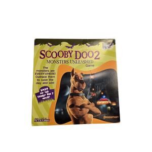 Scooby Doo 2 Monsters Unleashed Board Game Pressman Complete